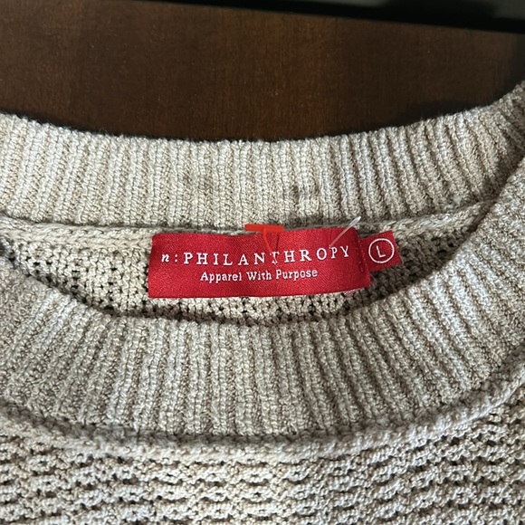 n:philanthropy Amsterdam Deconstructed Sweater NWOT - Picture 5 of 7